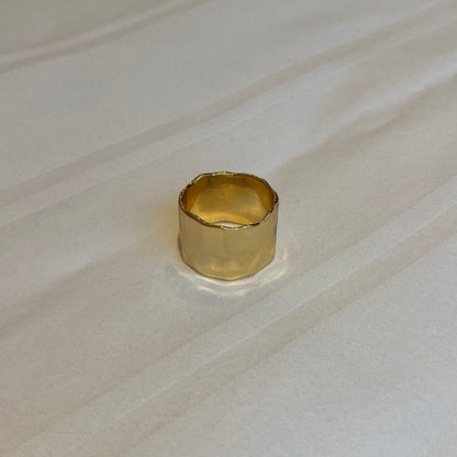 gold bumpy ring ゴールバンピーリング